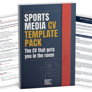 Sports Media CV Template Pack
